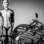 Combinaison moto pour femme