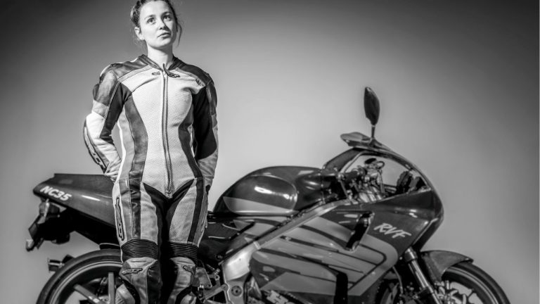 Combinaison moto pour femme